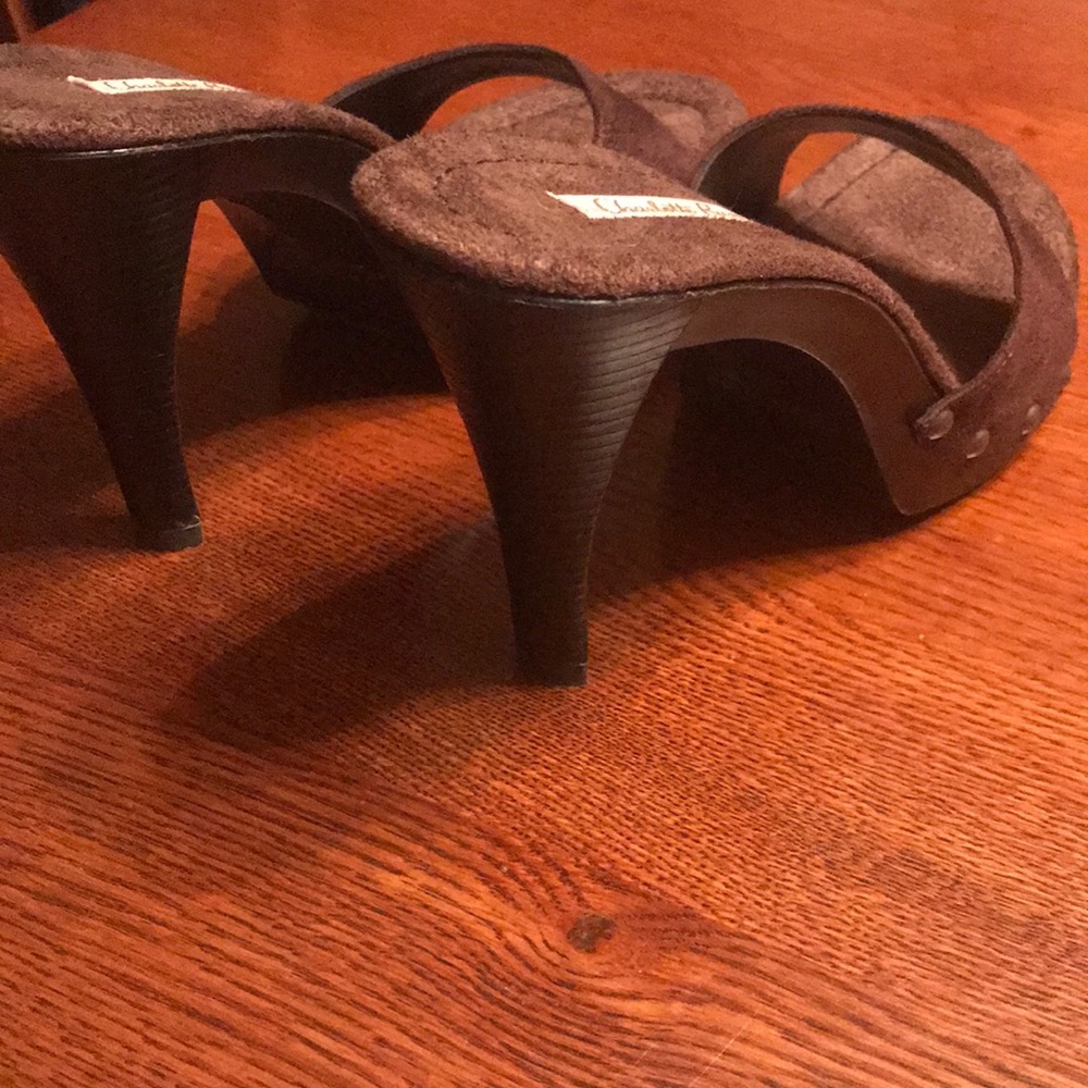 Brown pumps - Picture 4 of 7
